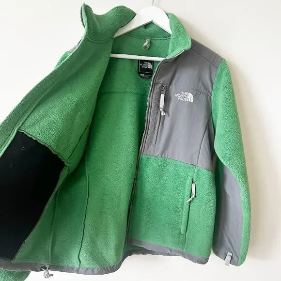 The North Face Denali Fleece Jacket Size Womens L Green Polartec Vintage Y2K - Picture 2 of 8